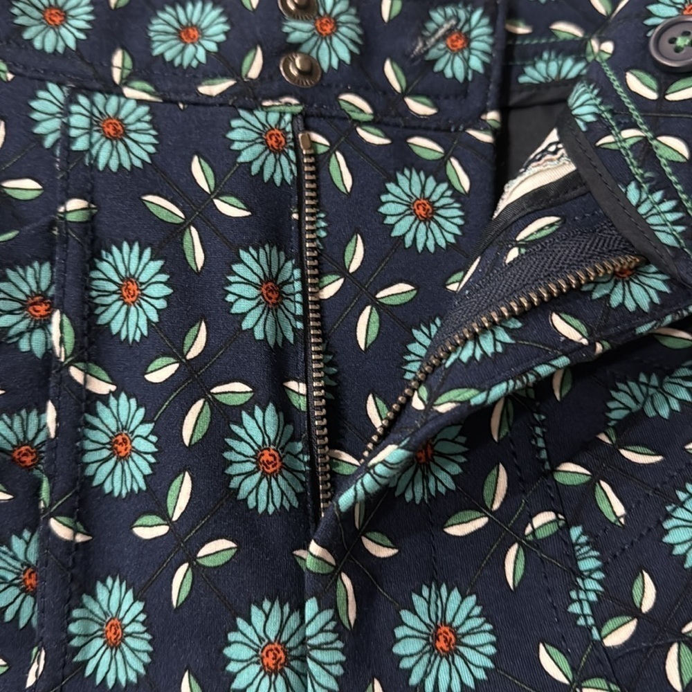 MAEVE By ANTHROPOLOGIE Sunflower High Rise Skinny Pants - Picture 7 of 8